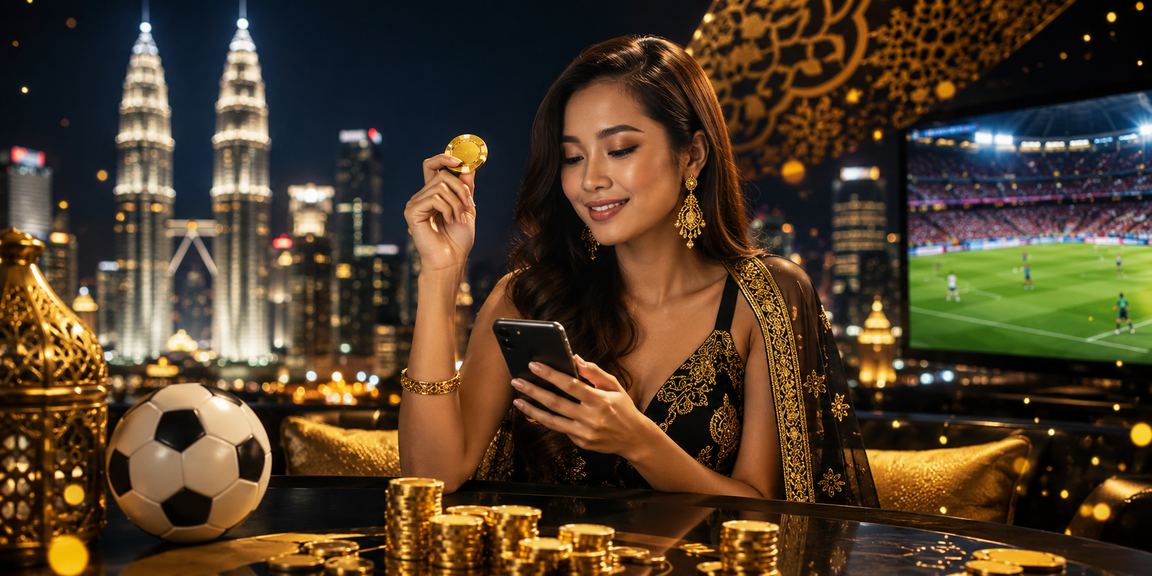 Pemain Kuala Lumpur mengakses slot jackpot progresif ultra88 dari telefon pintar