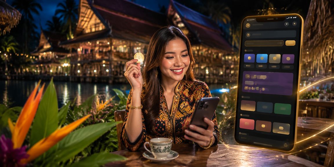 Pengguna Sarawak memainkan kasino mudah alih dengan antara muka permainan meja ultra88
